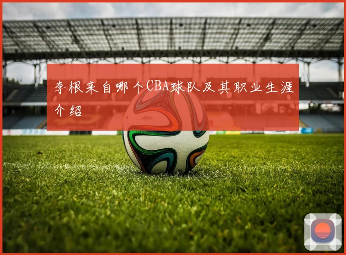 李根来自哪个CBA球队及其职业生涯介绍